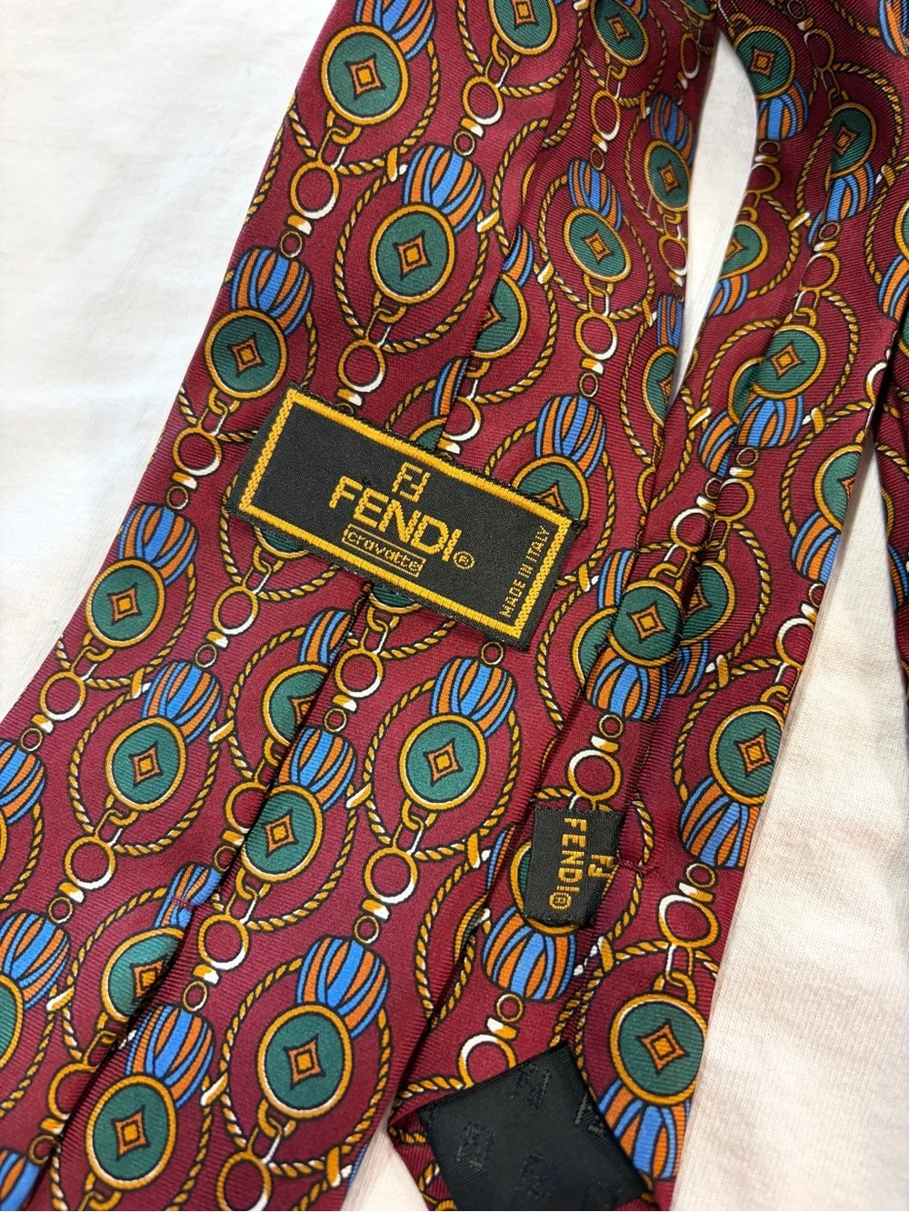Vintage Fendi Silk necktie